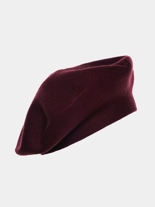 Ayollar shapkasi, beret, issiq shapka, qishki bosh kiyim, mo'ynali shapka, trikotaj beret