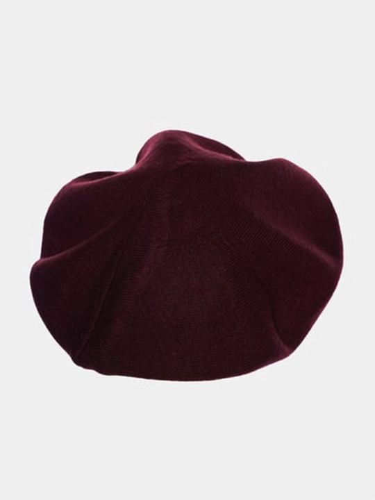 Ayollar shapkasi, beret, issiq shapka, qishki bosh kiyim, mo'ynali shapka, trikotaj beret