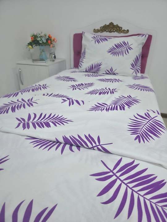 Choyshab to'plami 1.5 kishilik, matosi poplin, 100% paxta