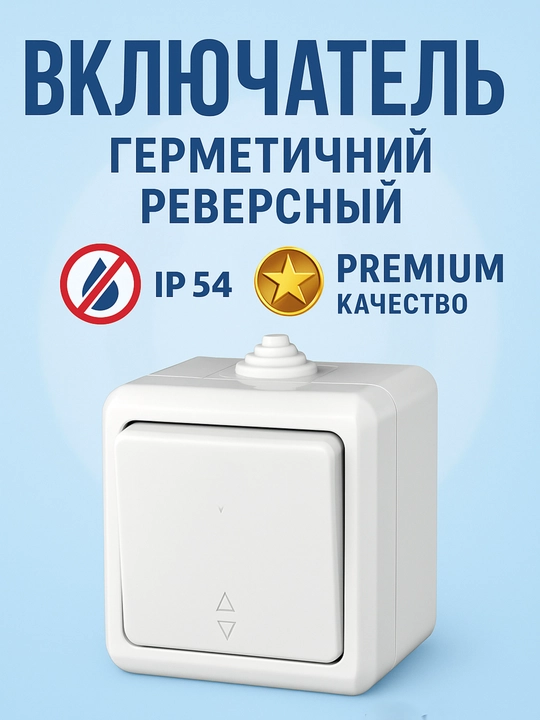 IP54 o‘chirgichli tashqi rozetka