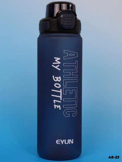 Спортивная бутылка для воды EYUN Athletic, матовая, 850 мл
