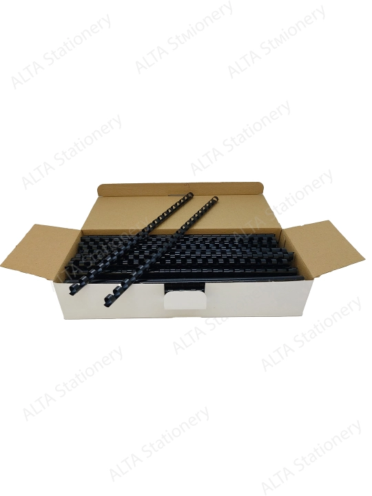 Jildlash uchun plastik prujinalar 10mm 100 dona (ko'k/qora/shaffof), 10-GR - 