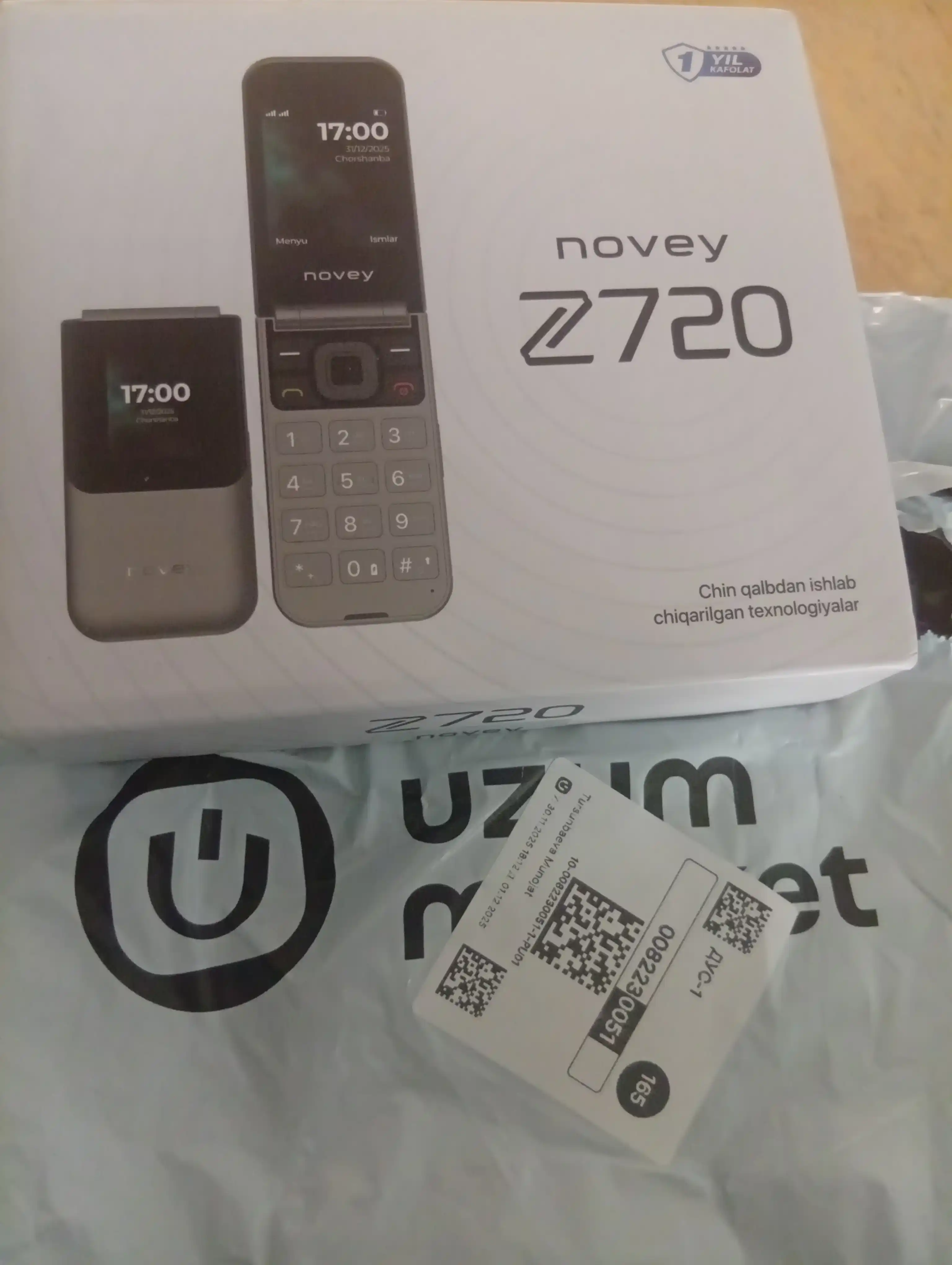 Novey Z720 knopkali legushka telefon, kamera