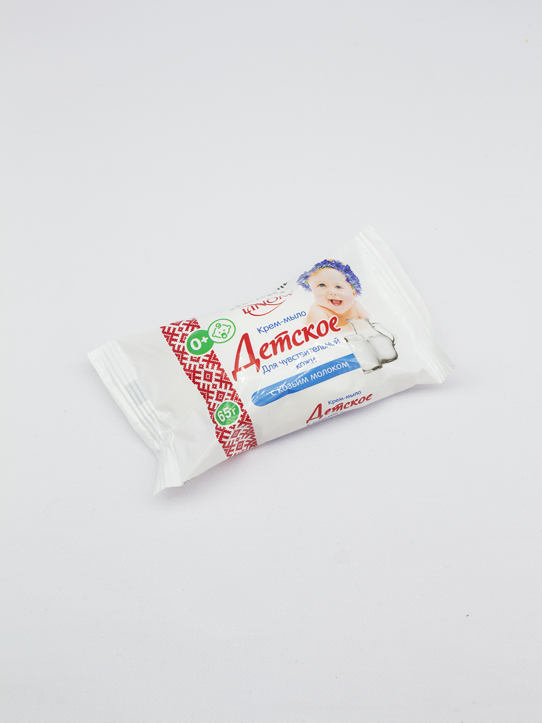 Linom chaqaloq kremi sovun echki suti bilan, 65g