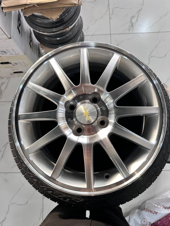 Комплект дисков Optira GM R15  100, 4 шт, в подарок чернитель шин ABS