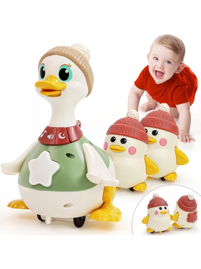 Развивающая игрушка HOLA — Уточки Waddling Duck Family — BEKTOY1-HOLA
