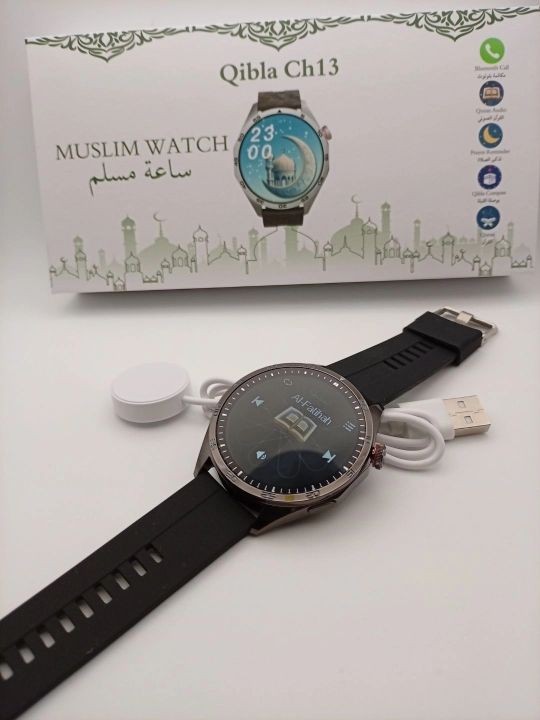 Смарт часы Muslim Watch — часы для мусульман: 5 намазов, Коран, мужской стиль