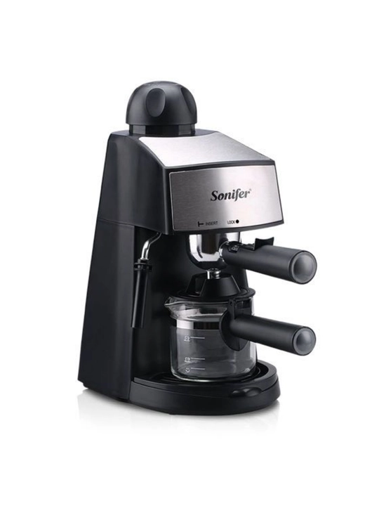 Кофеварка Sonifer SF-3534 — 800 Вт, давление 3.5 бар, объем 240 мл - 