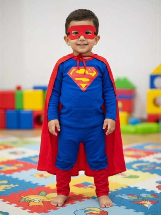 Karnaval kostyumlari Batman, Superman, Hulk