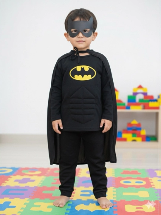 Karnaval kostyumlari Batman, Superman, Hulk