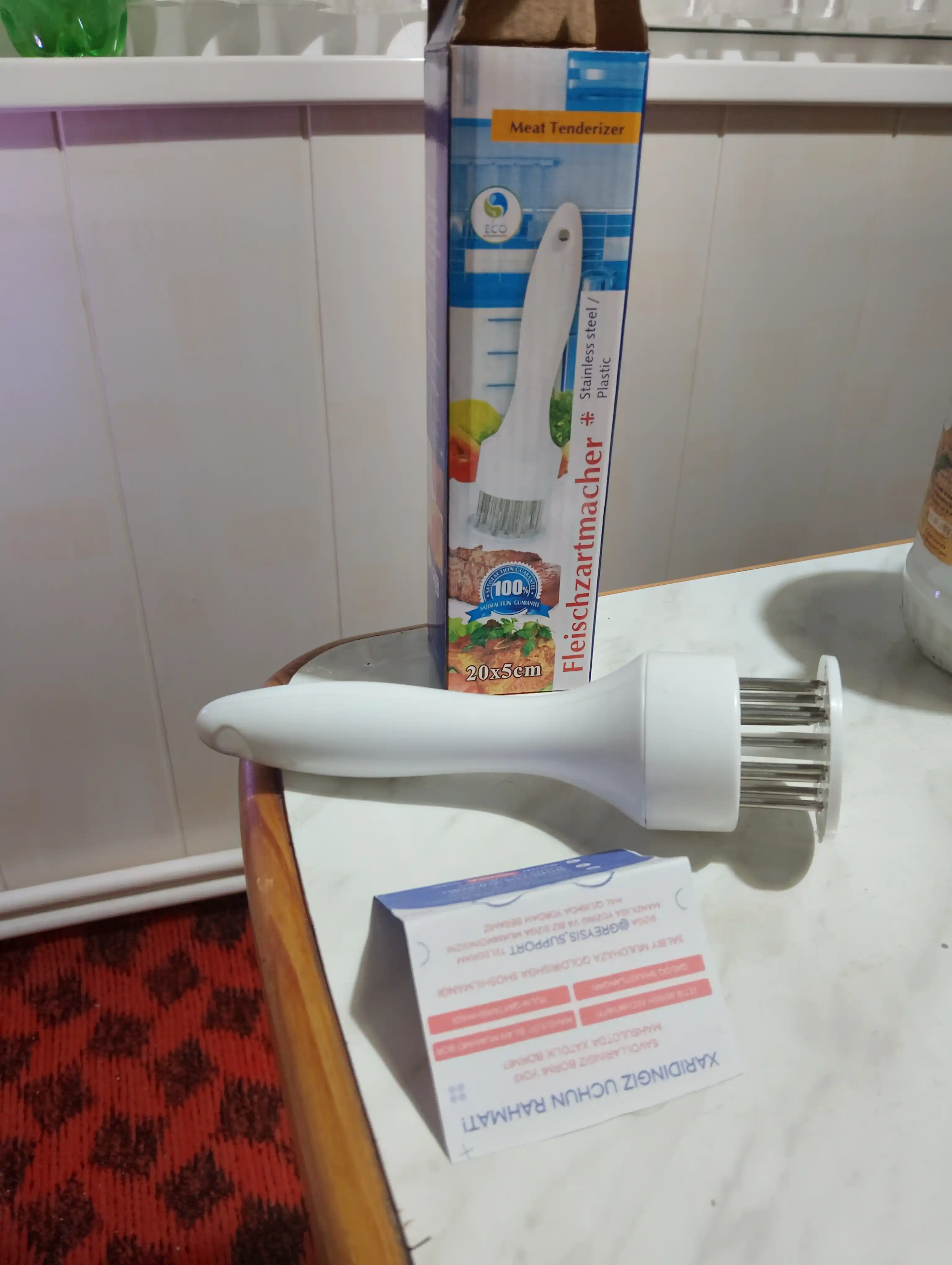 Barcha turdagi go'shtlarni teshish uchun tenderizator