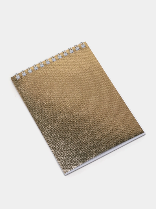 Блокнот на гребне METALLIC, 40 л