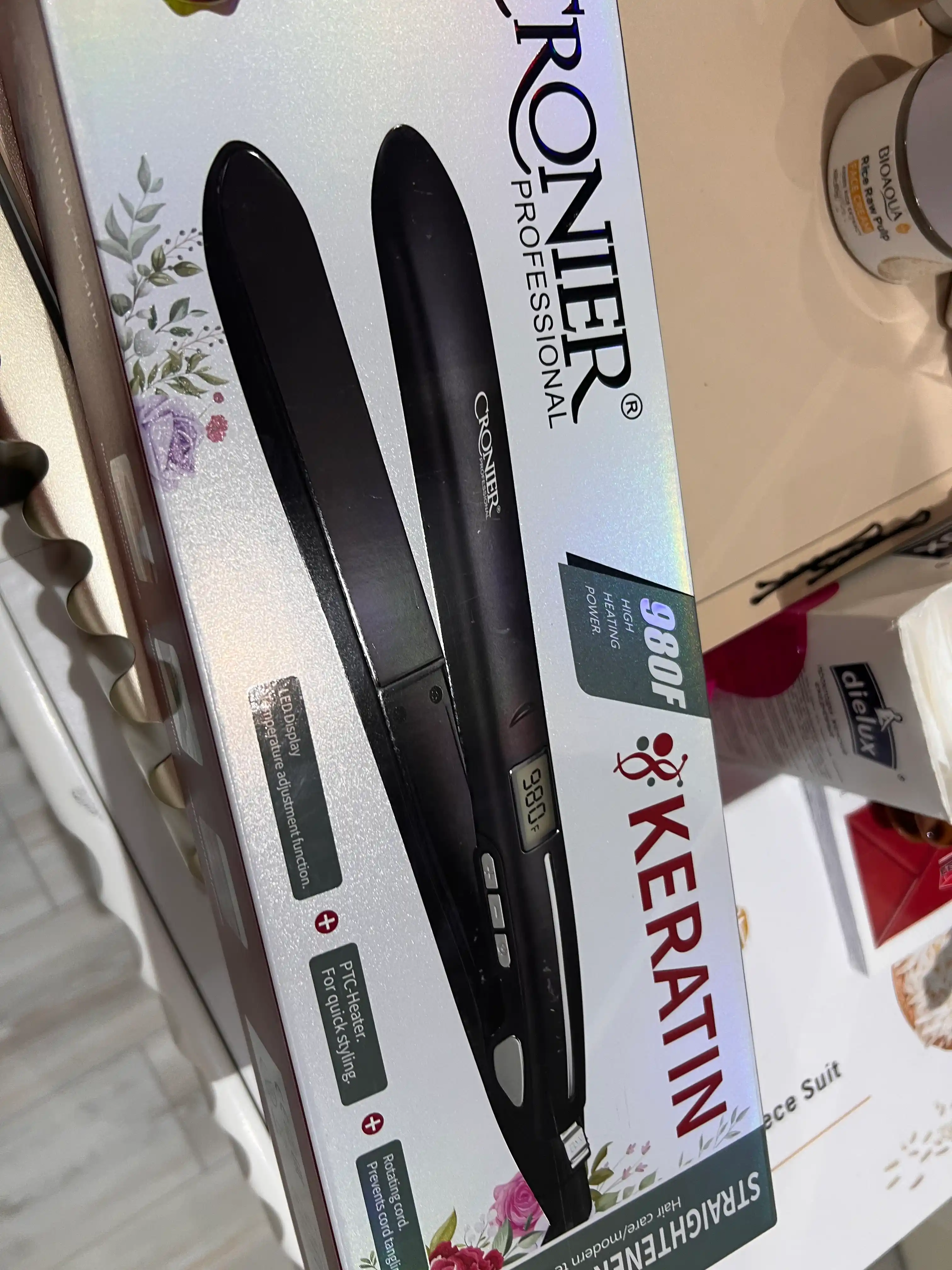 Professional soch tekkislash dazmoli MAC keramika plastina va LCD displeyli
