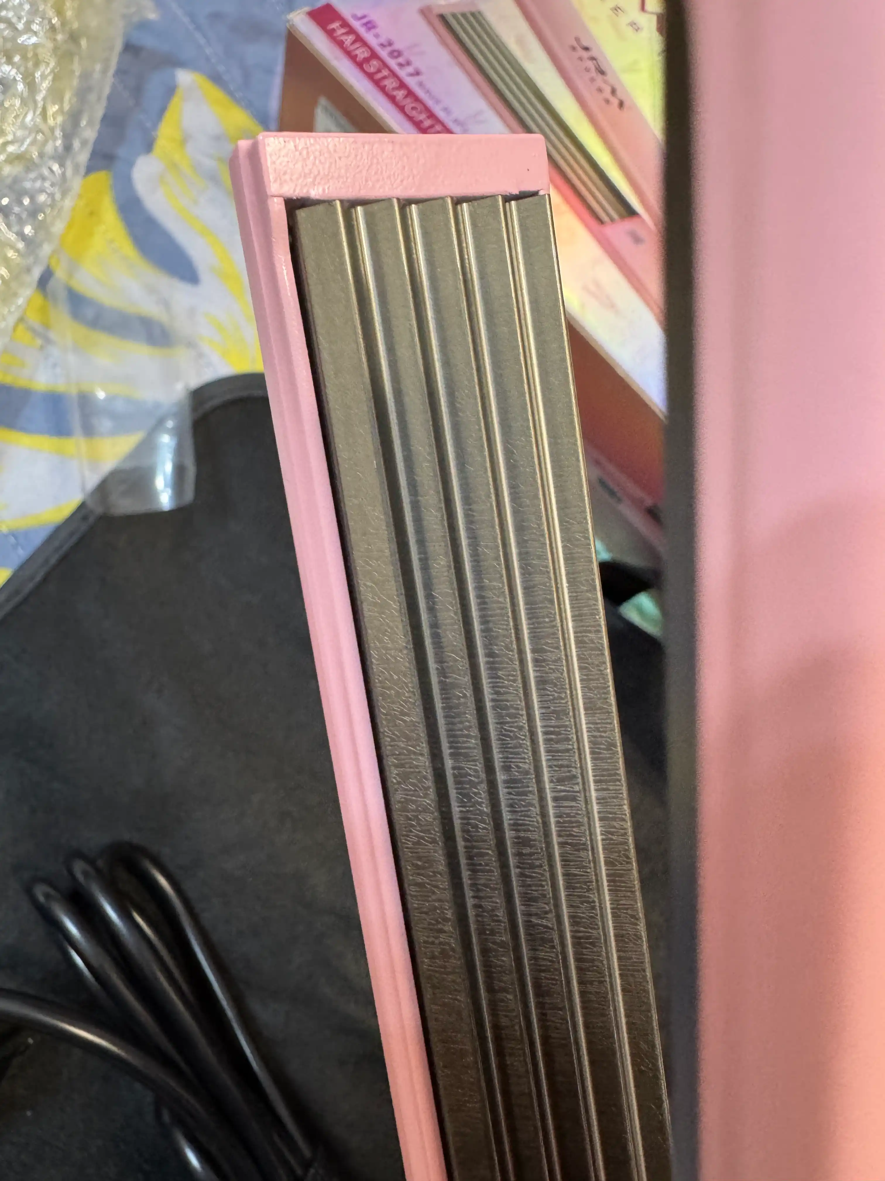 JRM styler professional gofre soch dazmoli, keramik plastinalar bilan