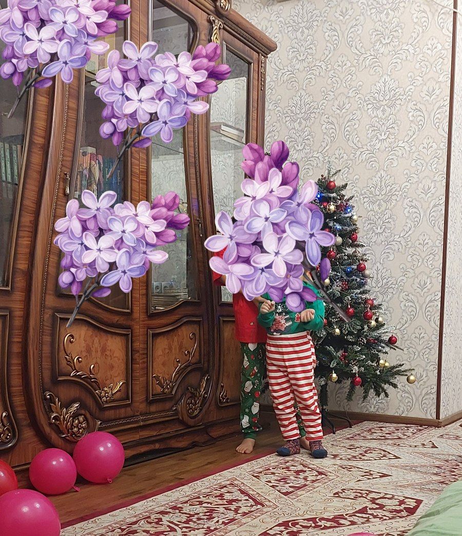 Yangi yil pijamalari, og'il bolalar va qizlar uchun, Milana, Pumbie, paxta