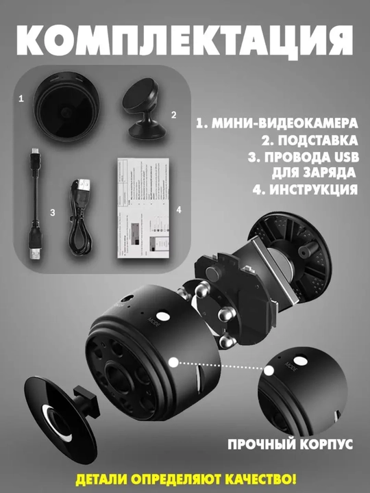 Мини камера, камеры наблюдения для домашней безопасности