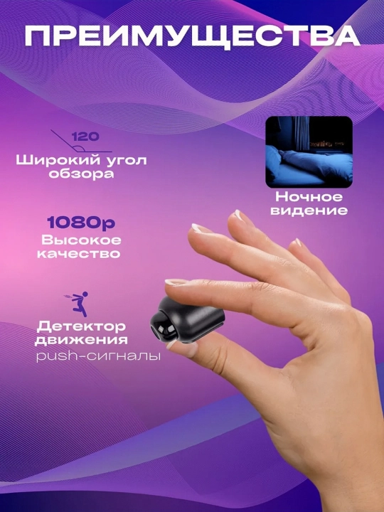Мини камера, камеры наблюдения для домашней безопасности