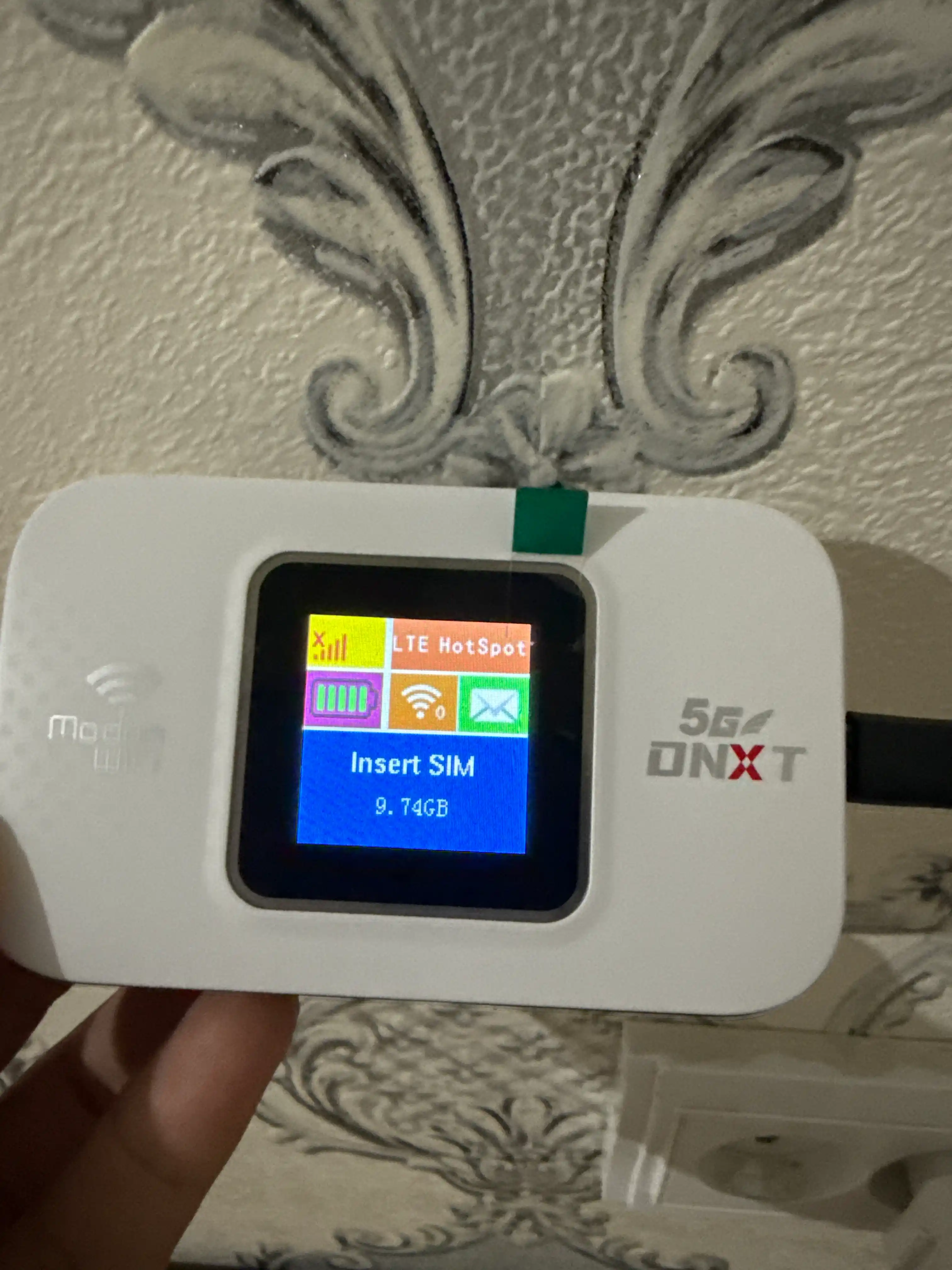 Карманный WIFI-роутер 4G, 5G белый