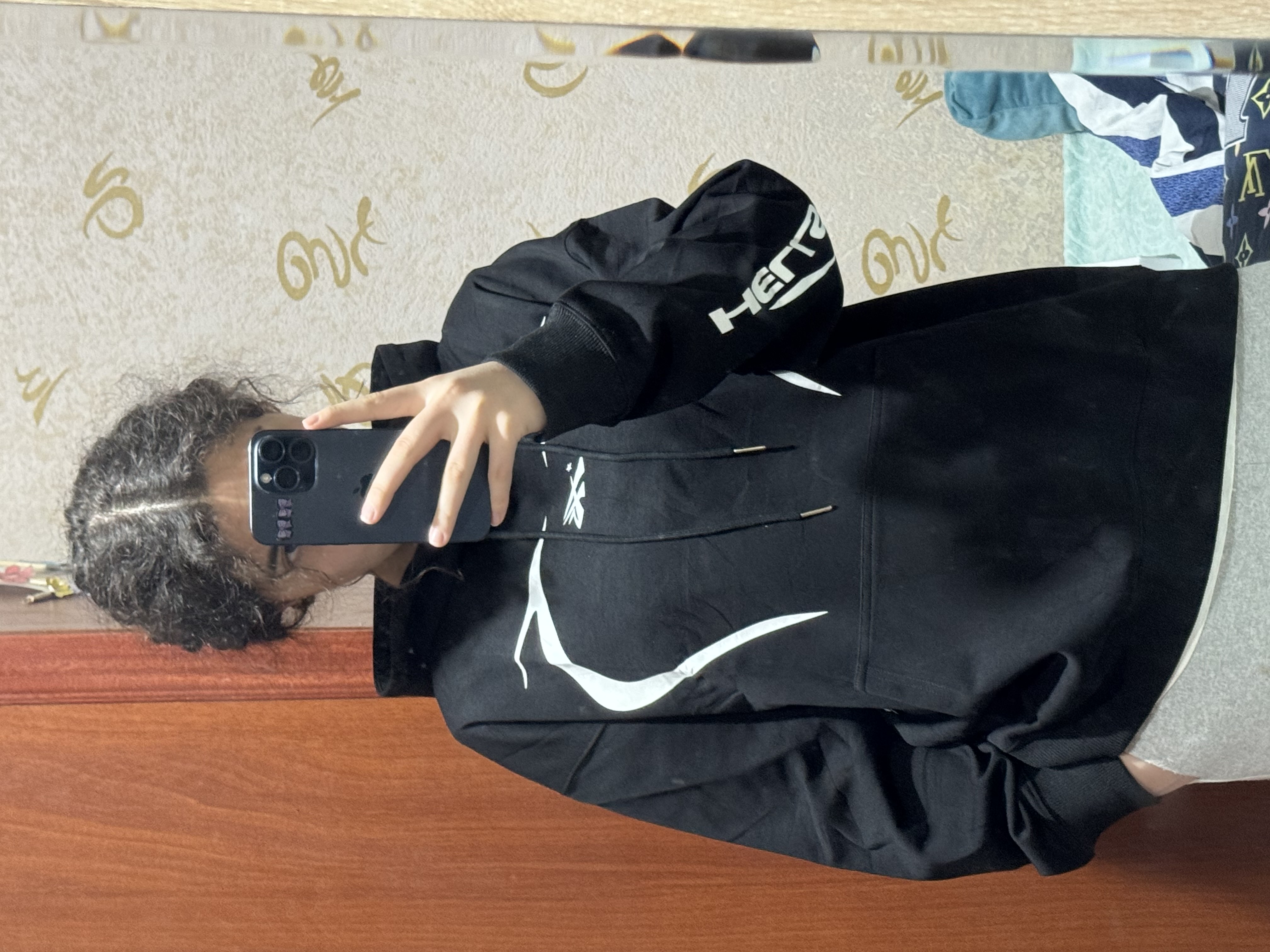 Худи оверсайз унисекс с принтом Hellstar, streetwear, Y2K