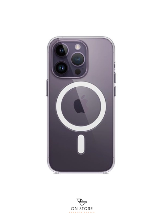 Shaffof MagSafe chexol iPhone 13 dan – 16 Pro / Pro Max uchun