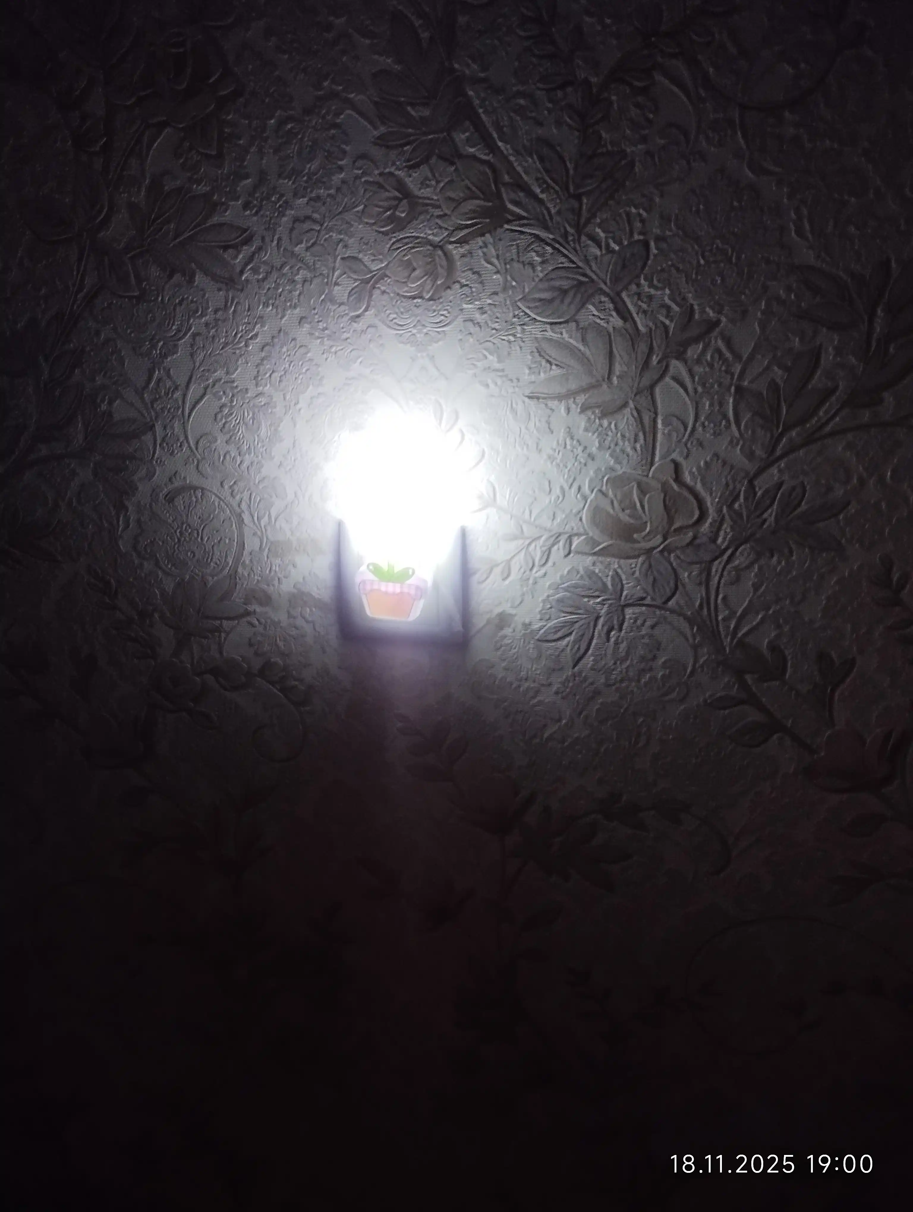 Детский светильник, ночник цветок, LED