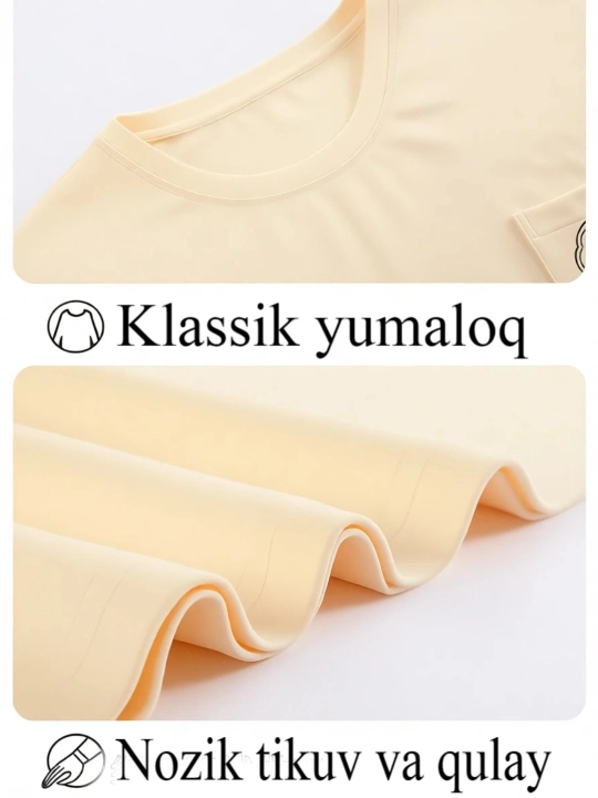 Ayollar va qizlar uchun pijama, ikki dona, ichki siynabandli, kofta va shimli, 2 tasi 1 da