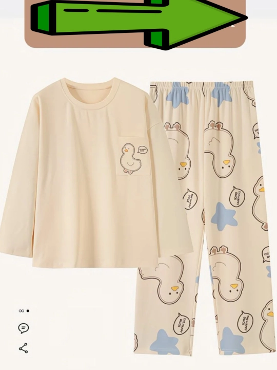 Ayollar va qizlar uchun pijama, ikki dona, ichki siynabandli, kofta va shimli, 2 tasi 1 da