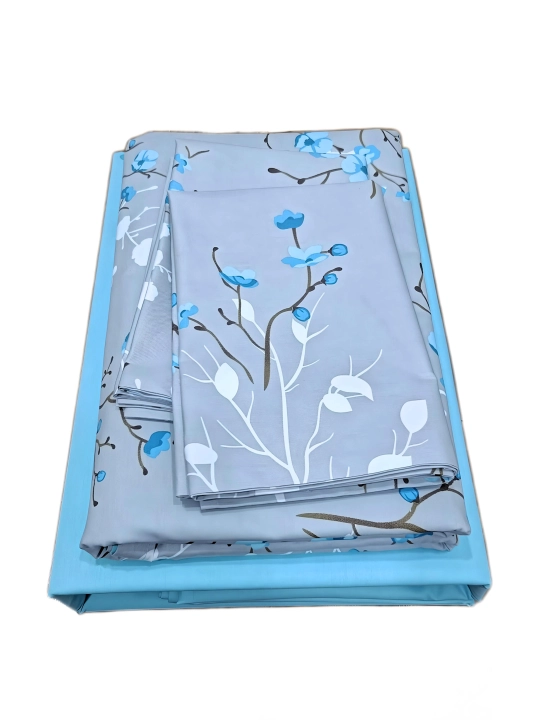 Satin ikki kishilik choyshablar to'plami, 240 x 240, High Tech
