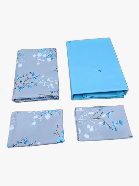 Satin ikki kishilik choyshablar to'plami, 240 x 240, High Tech