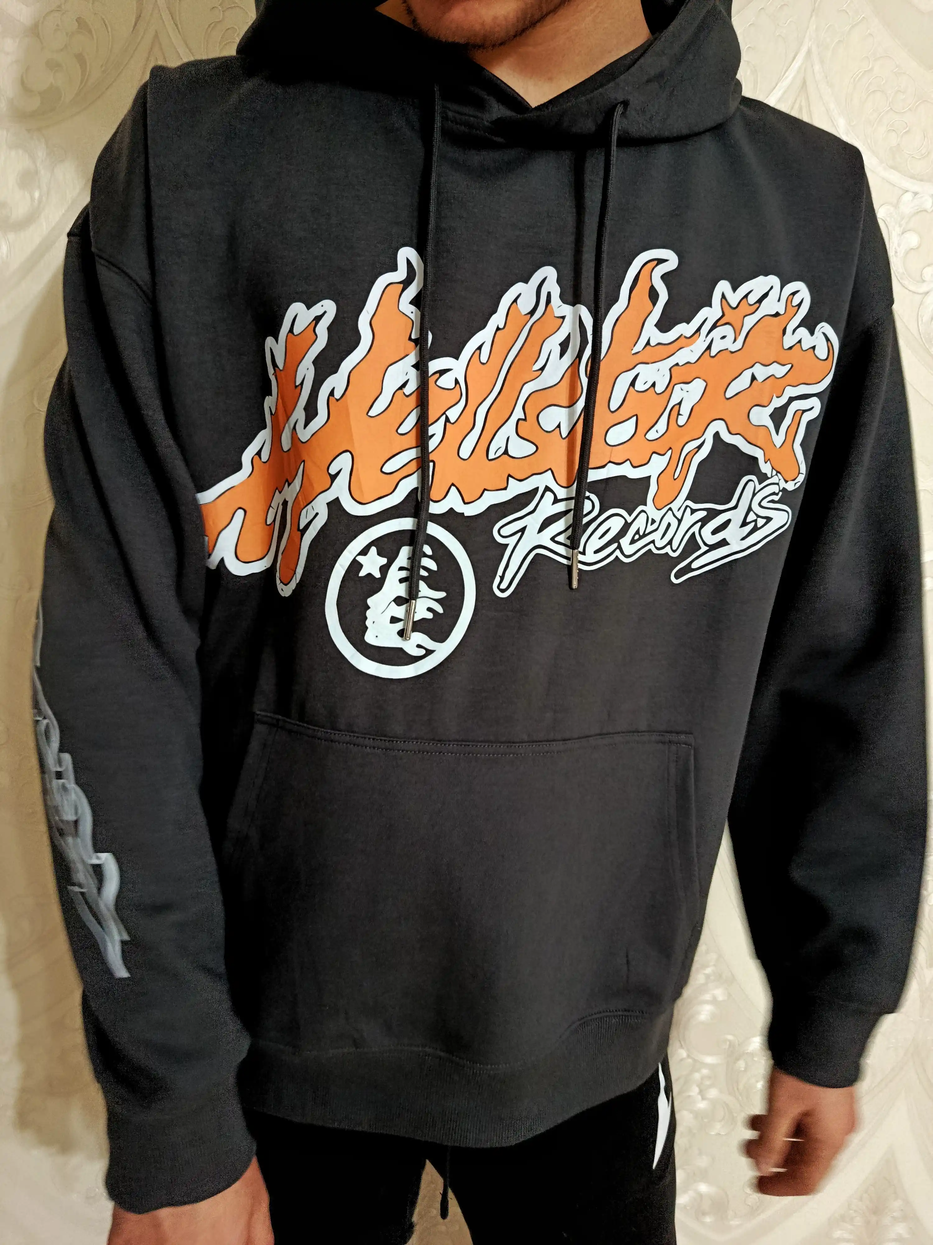 Худи оверсайз унисекс с принтом Hellstar, streetwear, Y2K