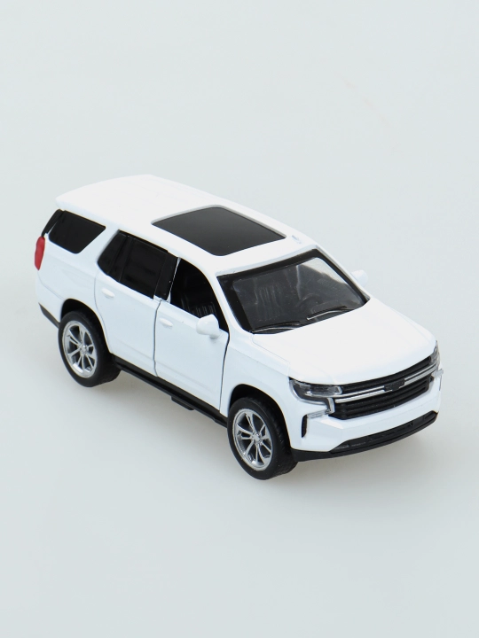 Металлическая машина Tahoe со звуком, светом, музыкой и открывающимися дверями