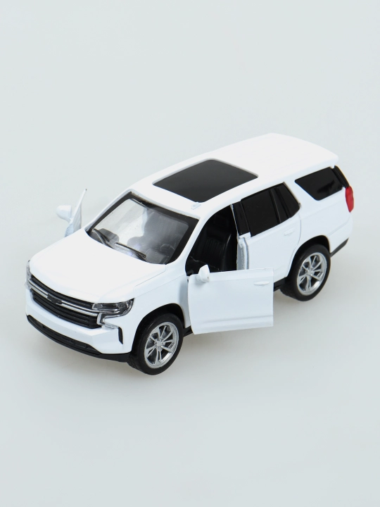 Металлическая машина Tahoe со звуком, светом, музыкой и открывающимися дверями
