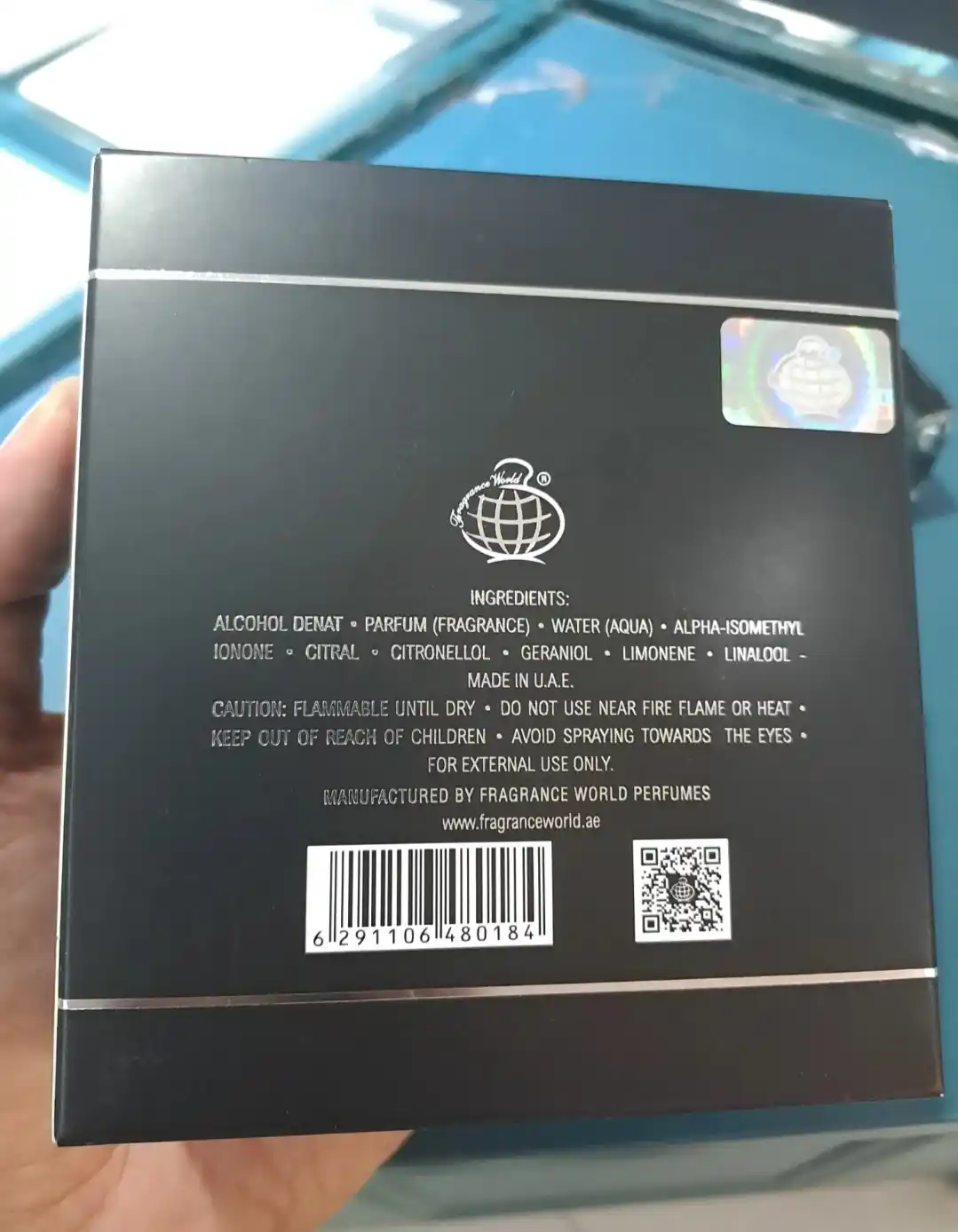 Парфюмерная вода для мужчин Magie Noire Fragrance World, 100 мл