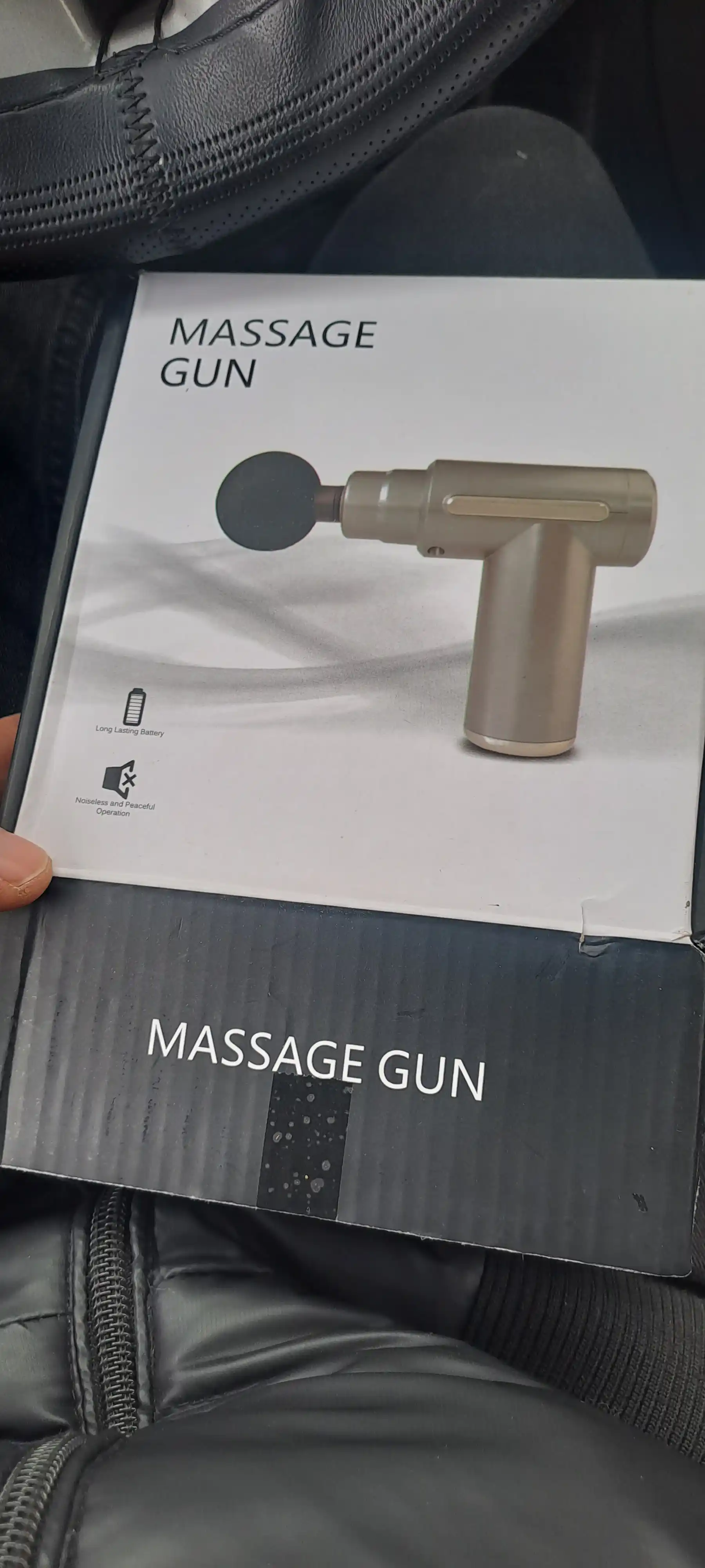 Massajor, pistolet bilan zarba berish, tana, orqa, bo‘yinni massaj qilish apparati