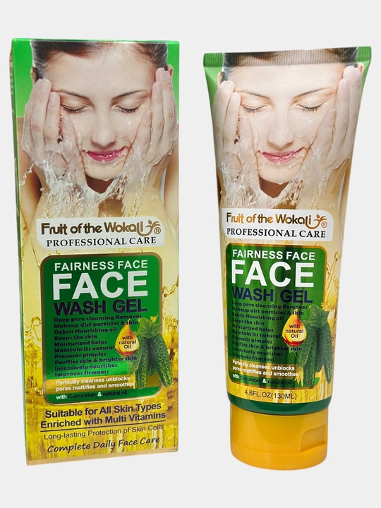 Fruit of the Wokali Fairness Face Wash Gel — yuz yuvish geli