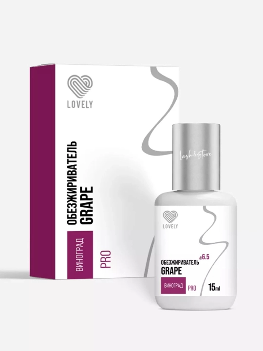 Kipriklarni ekish uchun yog'sizlantiruvchi vosita LOVELY, 15 ml - 