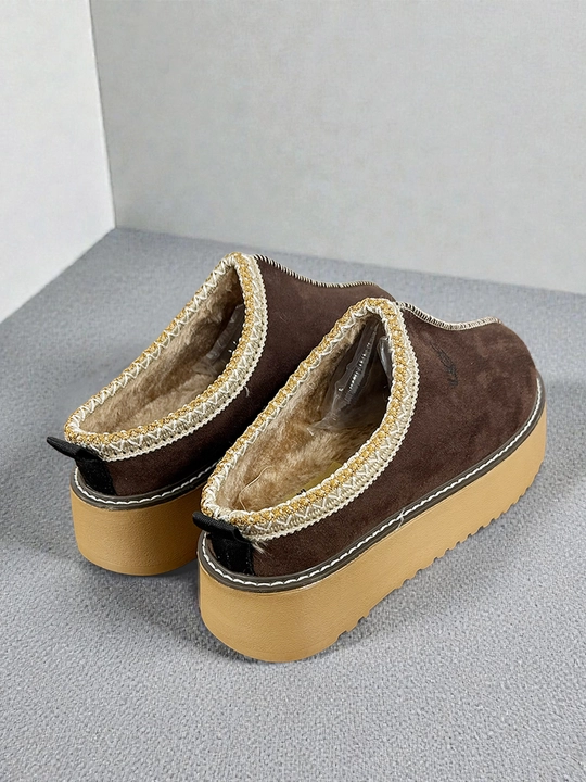 Угги женские с мехом, удобные, тёплые, классный дизайн