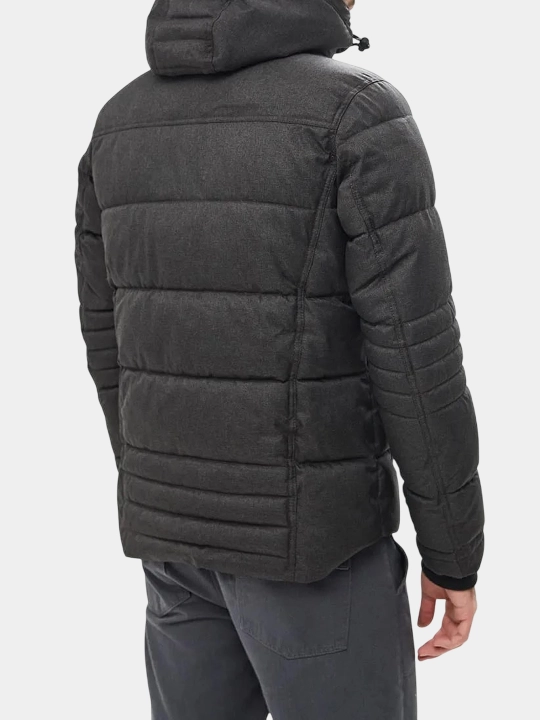 Nemis klassik erkaklar qishki kurtka Duppont Sorona Aura, -20S gacha qavilgan pat