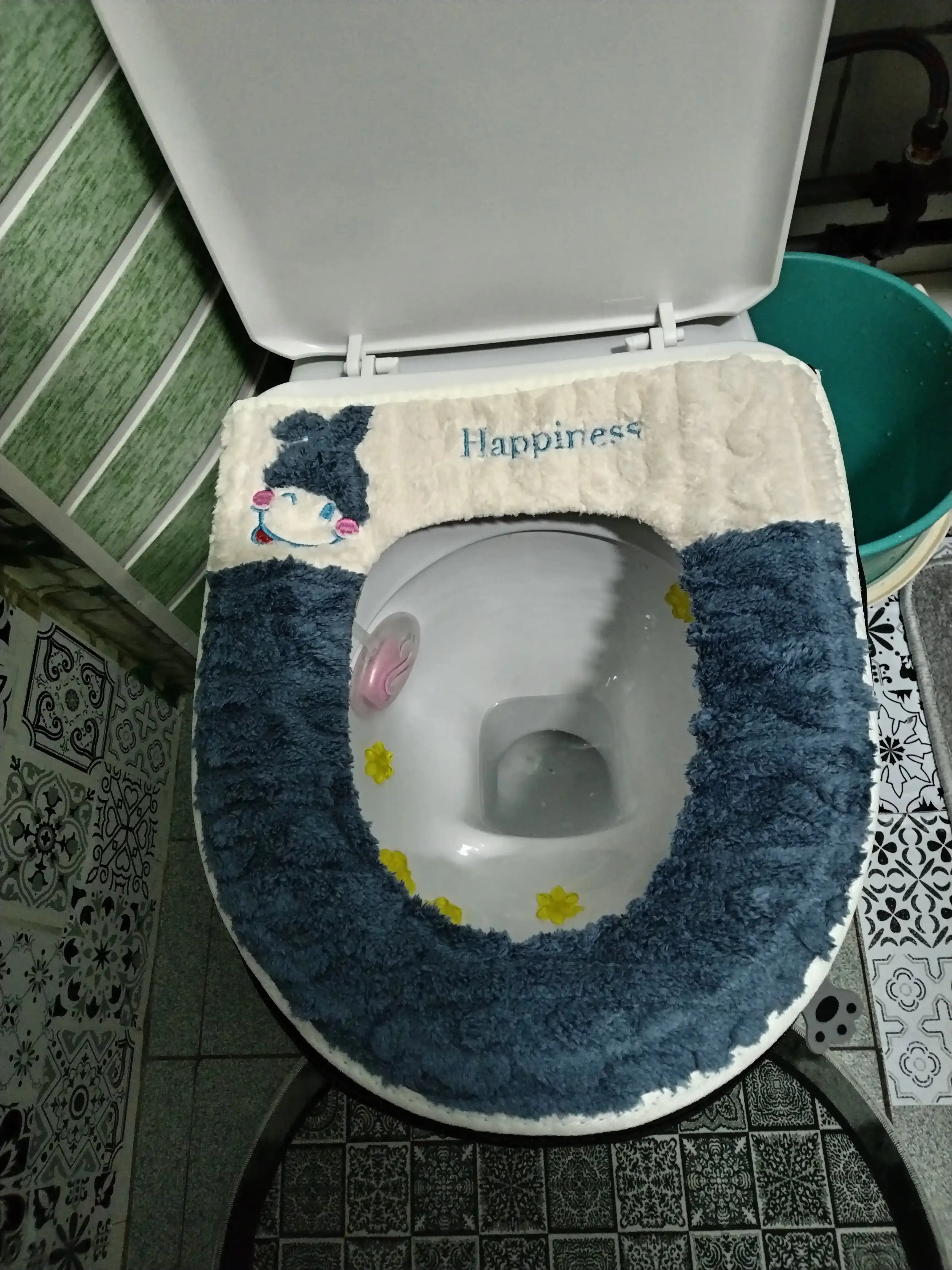 Чехол для унитаза, тёплая накладка, мягкая накладка, сиденье для унитаза