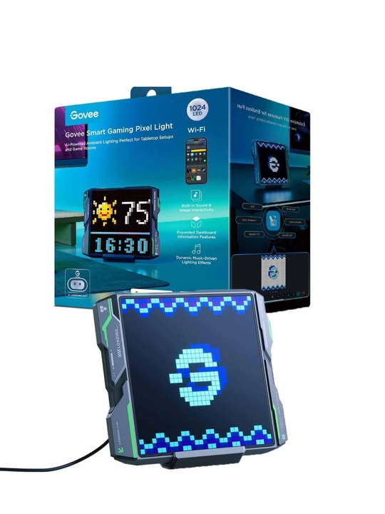 Pikselli ekran Govee H8630 LED Gaming Pixel Light 32x32 Piksel, RGBIC, WI-FI/Bluetooth