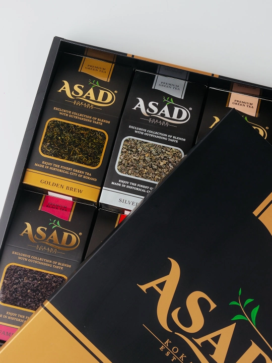 ASADBOX. Подарочный набор чая  — 6 сортов по 100 г