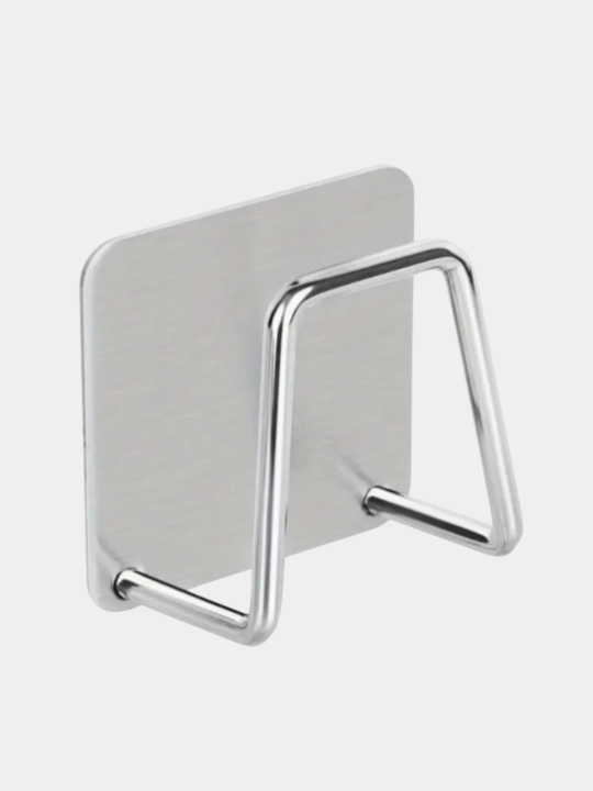 Dush qopqog‘i / oshxona aksessuarlari uchun devor tutqichi - metall, 5×4.5×3.4 sm - 