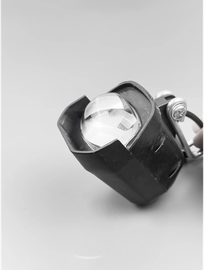 Светодиодная фара для скутера и мотоцикла – универсальная LED-прожектор 18 LED — MAXSCUT-FARA-ЧЕРНСТЕ