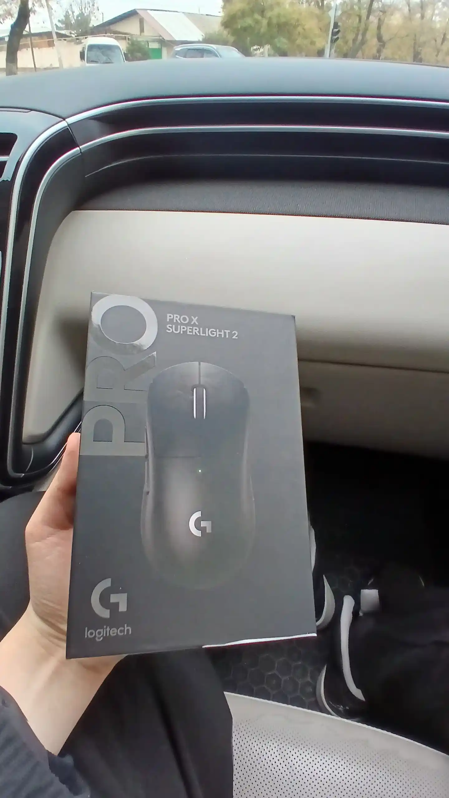 Logitech G Pro X Superlight 2, 44000 DPI, Lightspeed simsiz o'yin sichqonchasi