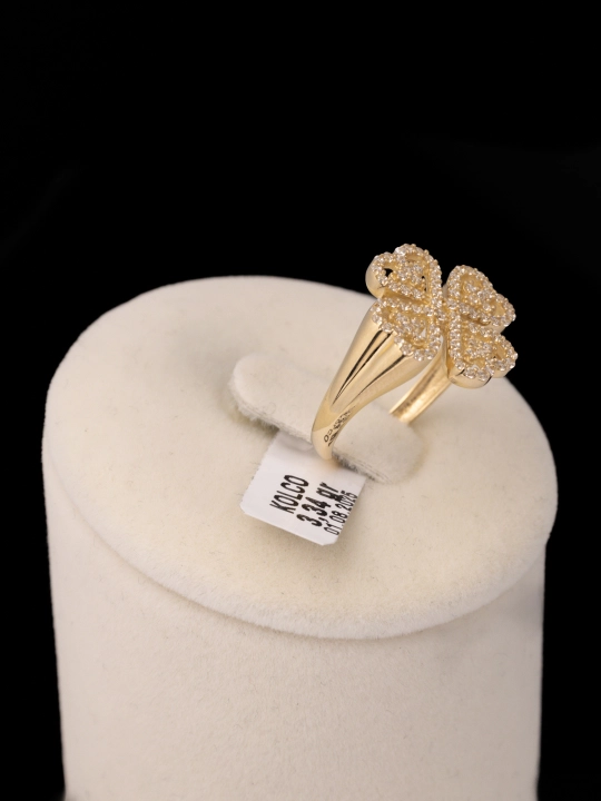 Золотое кольцо для женщин, 3,34 г, золото 585 пробы, GOLDWISH