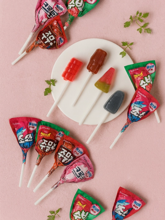Lotte Lollipop Ice konfetlari, assorti, 660g
