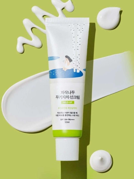 Quyoshdan himoyalovchi krem Round Lab Birch Juice Moisturizing  SPF50