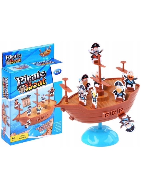 Настольная игра для детей на баланс «Бунт на корабле», 2-4 игрока, 4+ - 