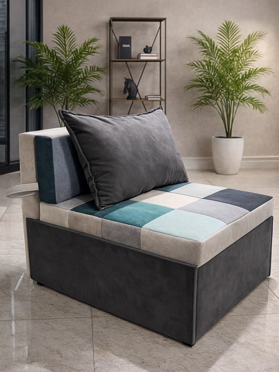 Кресло-Кровать Loft Mini — DIVANSH-STULKROVAT-БЕЖЕВ