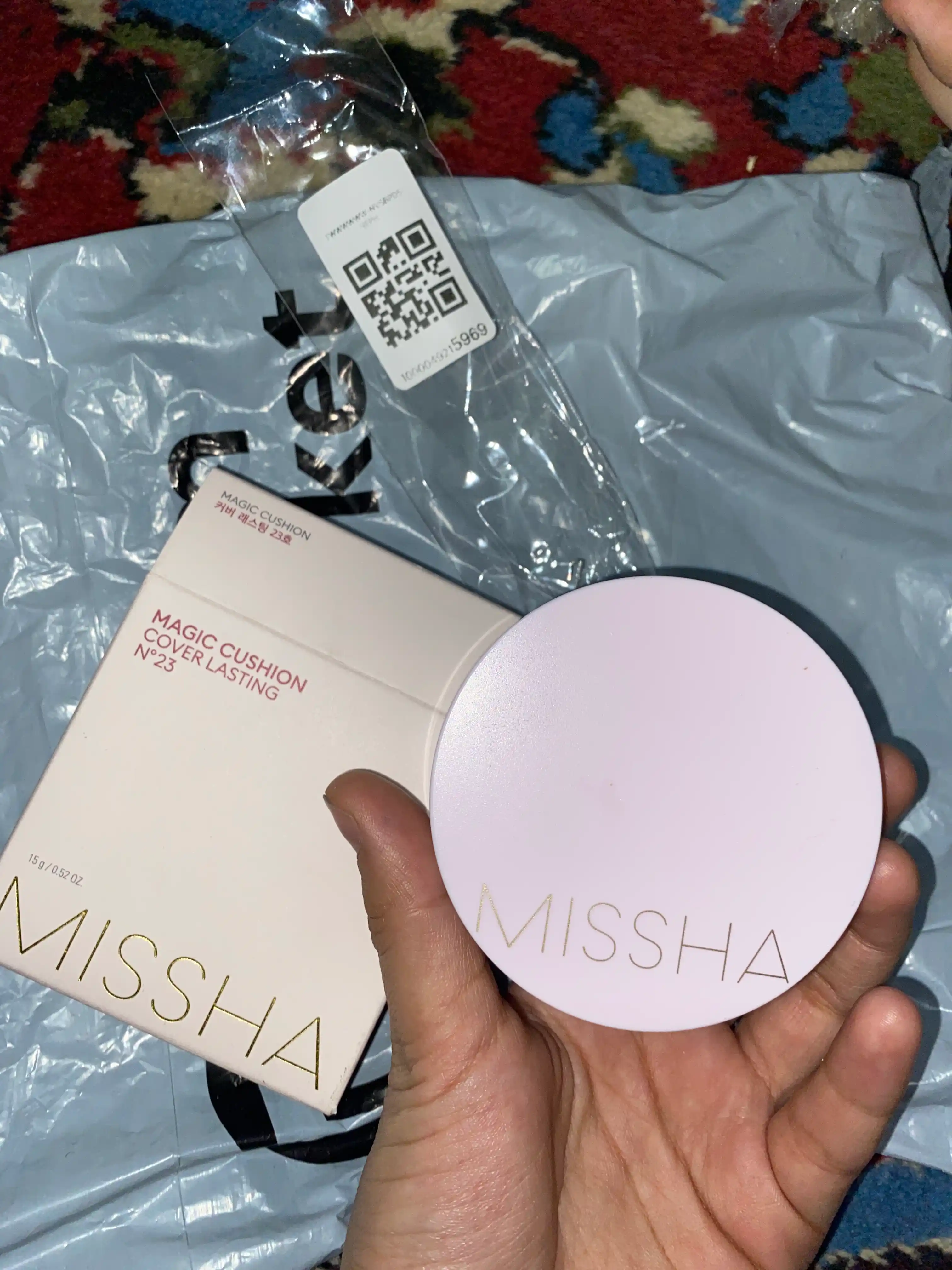 Tonal kushon SPF 50+ Magic Cushion, Missha